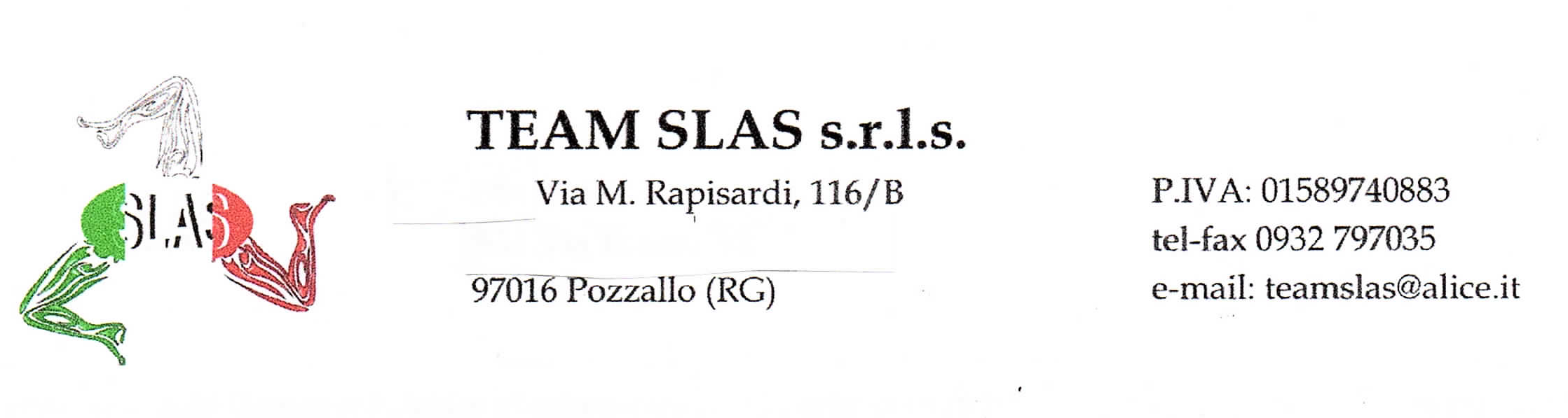 Team Slas Societa' A Responsabilita' Limitata Semplificata